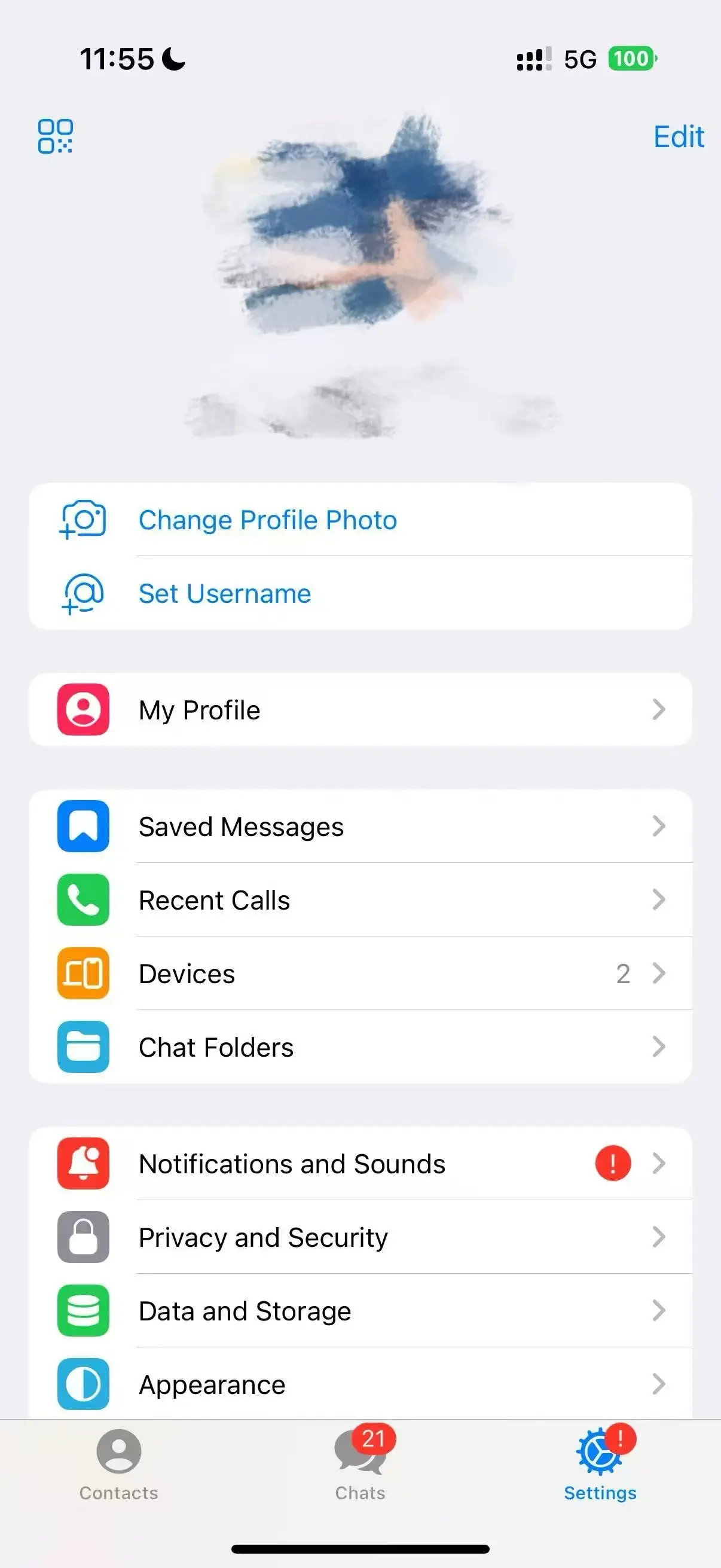 开始使用Telegram电报界面